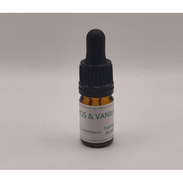 Kokos & Vanilka Vonný olej 10ml – Tropický ráj a sladké snění